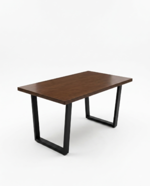 Mesa Comedor Nogal | Colección Slat Muebleo |