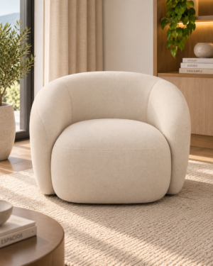 Sillón Parma giratorio colección Slat