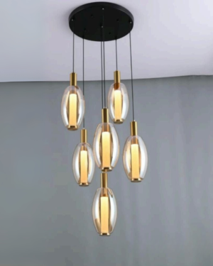 Lampara Colgante Vitral