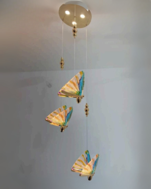 Lampara Colgante Mariposa