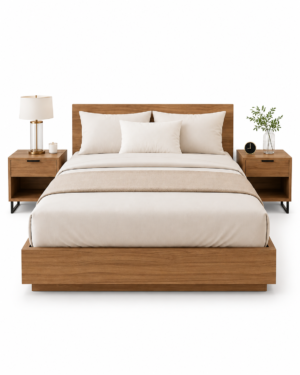 Cama Dublin roble natural