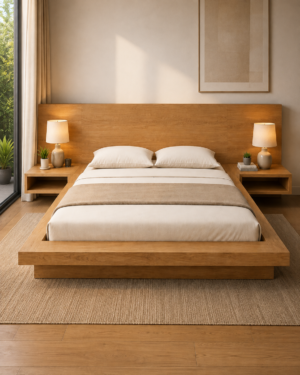 Cama Ceratto Roble Natural