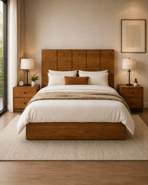 Cama Thymon Roble Natural