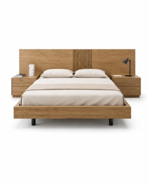 Cama artemisa roble natural