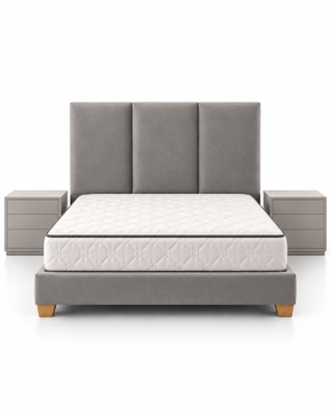 Combo 2 (Base cama • Espaldar • Colchón • 2 Nocheros)